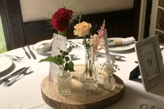 centre de table fleurie