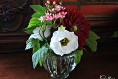 bouquet mariage burgundy